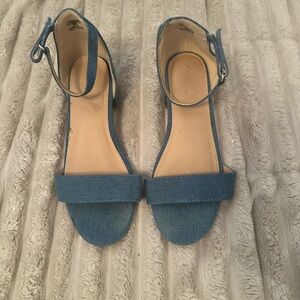 American Eagle By Payless Denim Blue Kids Dress Shoes